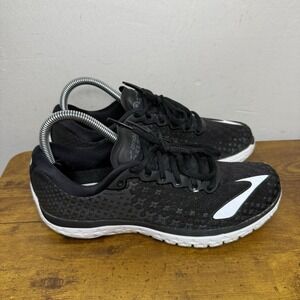 Brooks PureFlow 5 Running Shoes Women's Size 8 Black White